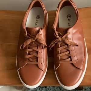 Men’s Kizik Vegas shoes, Chestnut, Size 11 W